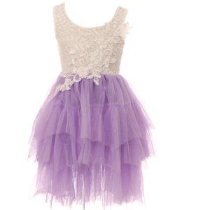 Little Girl Toddler Tulle Birthday Party Graduation Flower Girl Dress Skirt Set